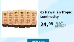 Plein.nl Hawaiian Tropic Luminosity aanbieding