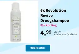 Plein.nl Revolution Revive Droogshampoo aanbieding