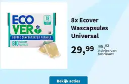 Plein.nl Ecover Wascapsules Universal aanbieding