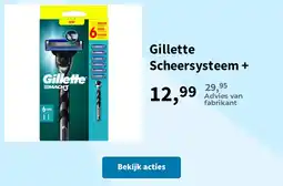 Plein.nl Gillette Scheersysteem + aanbieding