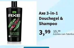 Plein.nl Axe 3-in-1 Douchegel & Shampoo aanbieding