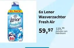 Plein.nl Lenor Wasverzachter Fresh Air aanbieding