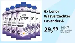 Plein.nl Lenor Wasverzachter Lavender & aanbieding