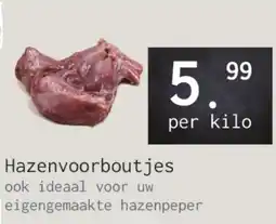 Naanhof Hazenvoorboutjes aanbieding