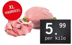 Naanhof vlees aanbieding