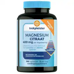 Trekpleister Kruidvat Magnesium Citraat 400 mg Tabletten aanbieding