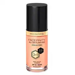 Trekpleister Max Factor Facefinity All Day Flawless C64 Rose Gold Foundation aanbieding
