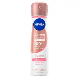 Trekpleister NIVEA Derma Control Clinical Extreme Protection Antitranspirant Spray aanbieding