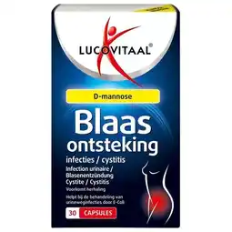 Trekpleister Lucovitaal D-Mannose Blaasontsteking Capsules aanbieding
