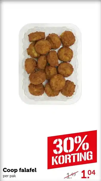 Coop Falafel aanbieding