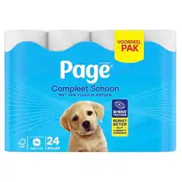 Trekpleister Page Compleet Schoon Toiletpapier aanbieding