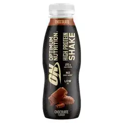Trekpleister Optimum Nutrition Chocolate High Protein Shake aanbieding
