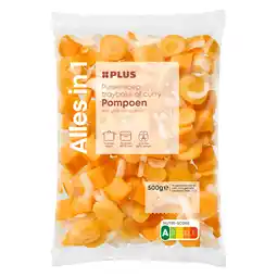 PLUS PLUS Groente pompoen gele wortel aanbieding