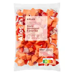 PLUS PLUS Groente zoete aardappel paprika aanbieding