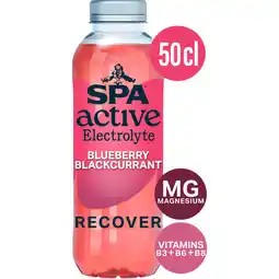 Jumbo SPA Active Electrolyte Blueberry Blackcurrant 50 cl aanbieding