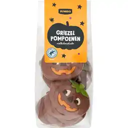 Jumbo Jumbo Griezel Pompoenen Melkchocolade 144 g aanbieding