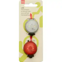 Jumbo HEMA Fietslampjes zwart basic aanbieding