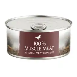 Zooplus 24x70g Silent Lake Eend Wild Freedom Spiervlees Kattenvoer aanbieding