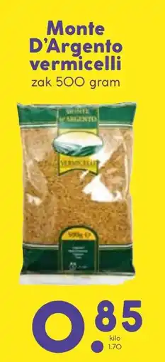 De Boerenschuur Monte D'Argento vermicelli aanbieding