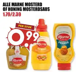 De Boerenschuur Marne mosterd of honing mosterdsaus aanbieding
