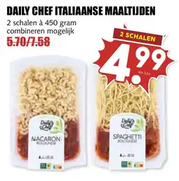 De Boerenschuur Daily Chef Italiaanse maaltijden aanbieding