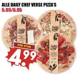 De Boerenschuur Daily Chef verse pizza's aanbieding