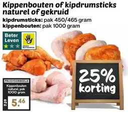 De Boerenschuur kippenbouten of kipdrumsticks aanbieding