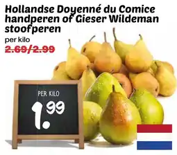 De Boerenschuur Hollandse Doyenné du Comice handperen of Gieser Wildeman stoofperen aanbieding
