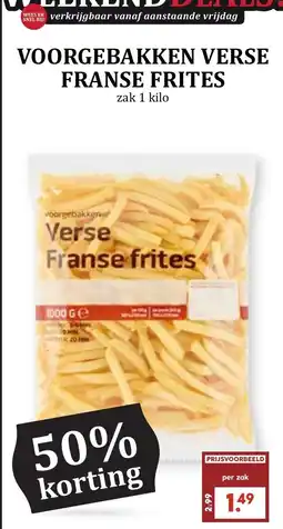 De Boerenschuur verse franse frites aanbieding