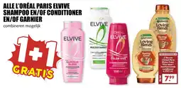 De Boerenschuur L'Oréal Paris Elvive shampoo en/of conditioner en/of Garnier aanbieding