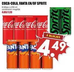 De Boerenschuur Coca-Cola, Fanta en/of Sprite aanbieding