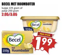 De Boerenschuur Becel met roomboter aanbieding