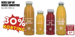 De Boerenschuur vers sap of verse smoothie aanbieding