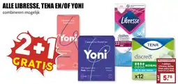 De Boerenschuur libresse tena en/of yoni aanbieding