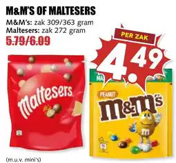 De Boerenschuur M&M'S OF MALTESERS aanbieding