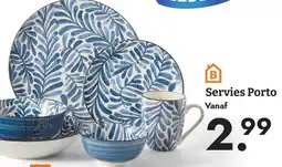 Blokker Servies Porto Vanaf aanbieding