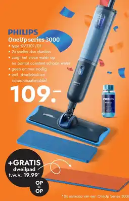 Blokker Philips OneUp series 3000 aanbieding