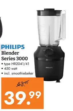 Blokker Philips blender series 3000 aanbieding