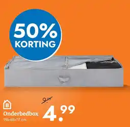 Blokker Onderbedbox aanbieding
