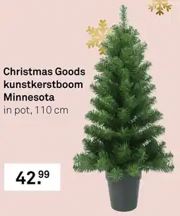 Karwei Christmas Goods Kunstkerstboom Minnesota aanbieding