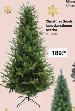Karwei Christmas Goods Kunstkerstboom Avoriaz aanbieding