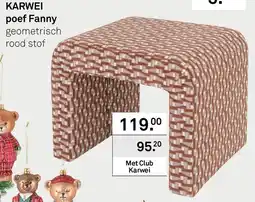 Karwei Karwei Poef Fanny aanbieding