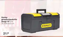 Karwei Stanley gereedschapskoffer design 16" afm. aanbieding