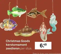 Karwei Christmas Goods kerstornament zeedieren aanbieding