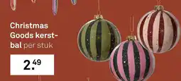 Karwei Christmas Goods kerstbal aanbieding