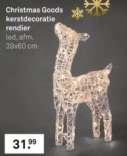 Karwei Christmas Goods rendier aanbieding