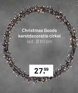 Karwei Christmas Goods kerstdecoratie cirkel aanbieding