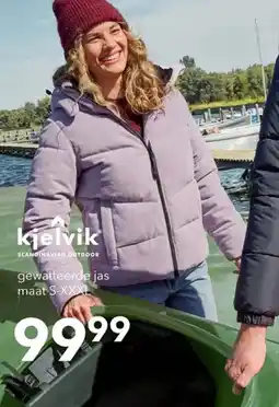 Scapino kjelvik gewatteerde jas aanbieding
