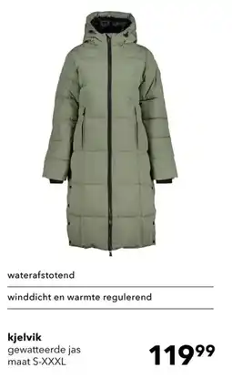 Scapino kjelvik gewatteerde jas aanbieding