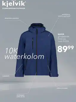 Scapino kjelvik gewatteerde heren jas aanbieding